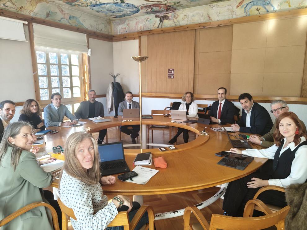 Imagen de la comisión de seguimiento celebrada esta semana
