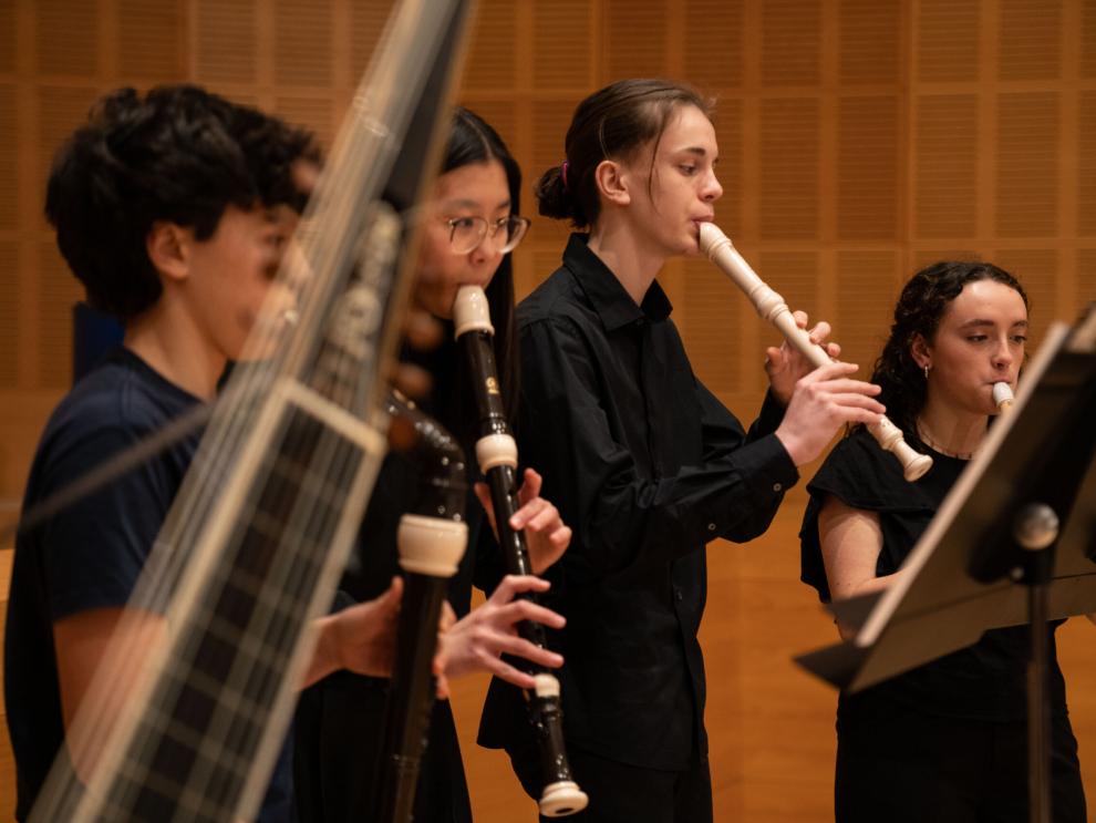 En imagen de archivo, edición anterior del concierto interdisciplinar.