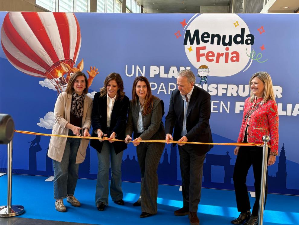 Los días 14 y 15 de marzo se desarrolla en el Auditorio la XIII edición de Menuda Feria, que cuenta con el patrocinio del Gobierno de Aragón, entre otras instituciones
