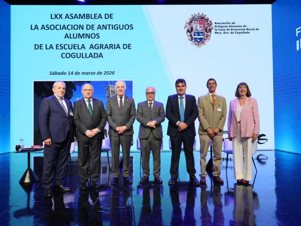 El consejero en funciones Javier Rincón ha clausurado la LXX Asamblea General de Antiguos Alumnos de Cogullada.