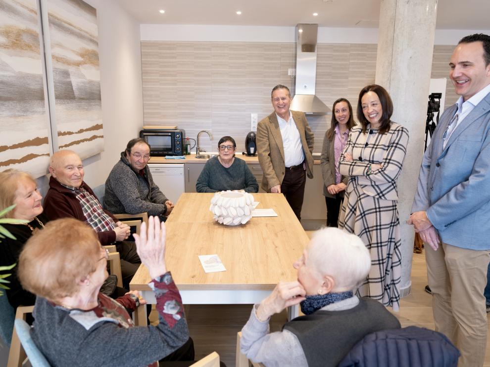 La casa del mayor de Monroyo, en Teruel, empezó a funcionar el pasado diciembre