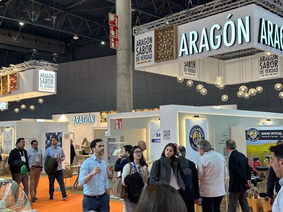 El departamento de Agricultura, Ganadería y Alimentación junto a 30 empresas de la Comunidad refuerzan la presencia internacional de Aragón Alimentos en Alimentaria 2026.