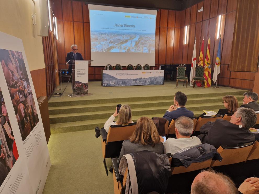 Rincón ha defendido los fondos LEADER como herramienta clave para el desarrollo rural.