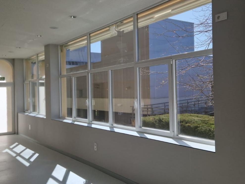 Nuevo Hospital de Día de Oncohematología del Hospital Royo Villanova tras la finalización de las obras de reforma integral.