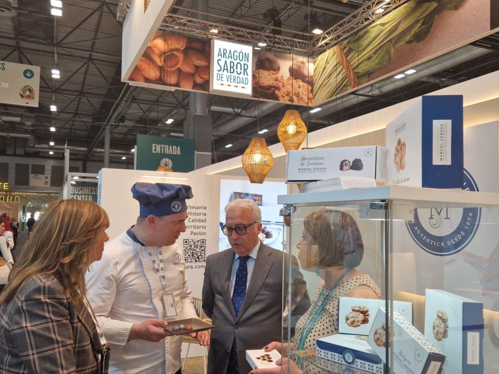 La Comunidad presenta en IFEMA su stand con 17 empresas del sector agroalimentario aragonés.