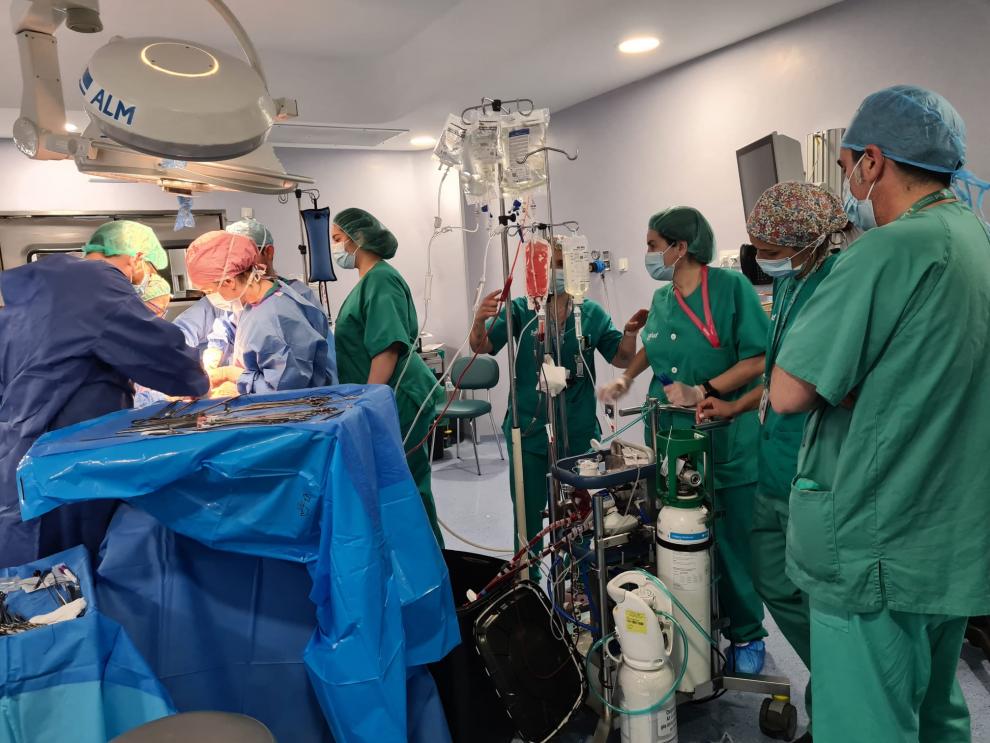 El Hospital Universitario Obispo Polanco de Teruel da un paso más en la donación de órganos e incorpora la donación en asistolia.