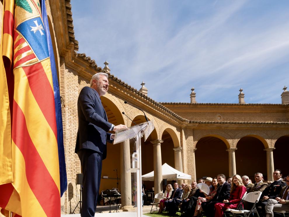 Acto por el Día de San Jorge celebrado en el Museo de Huesca.