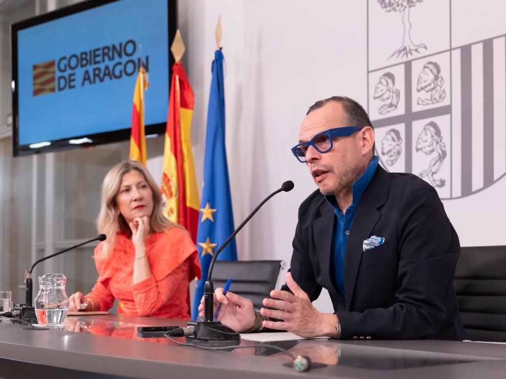 Rueda de prensa de Pedro Olloqui  para dar respuesta a las declaraciones del ministro Urtasun hoy en el Congreso sobre Sijena.