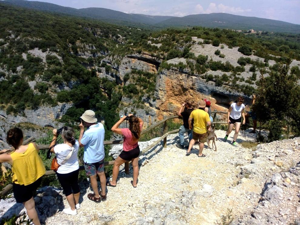 Una de las actividades desarrolladas en la Red Natural de Aragón.