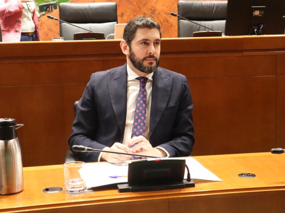 Nolasco, en la comparecencia en las Cortes de Aragón