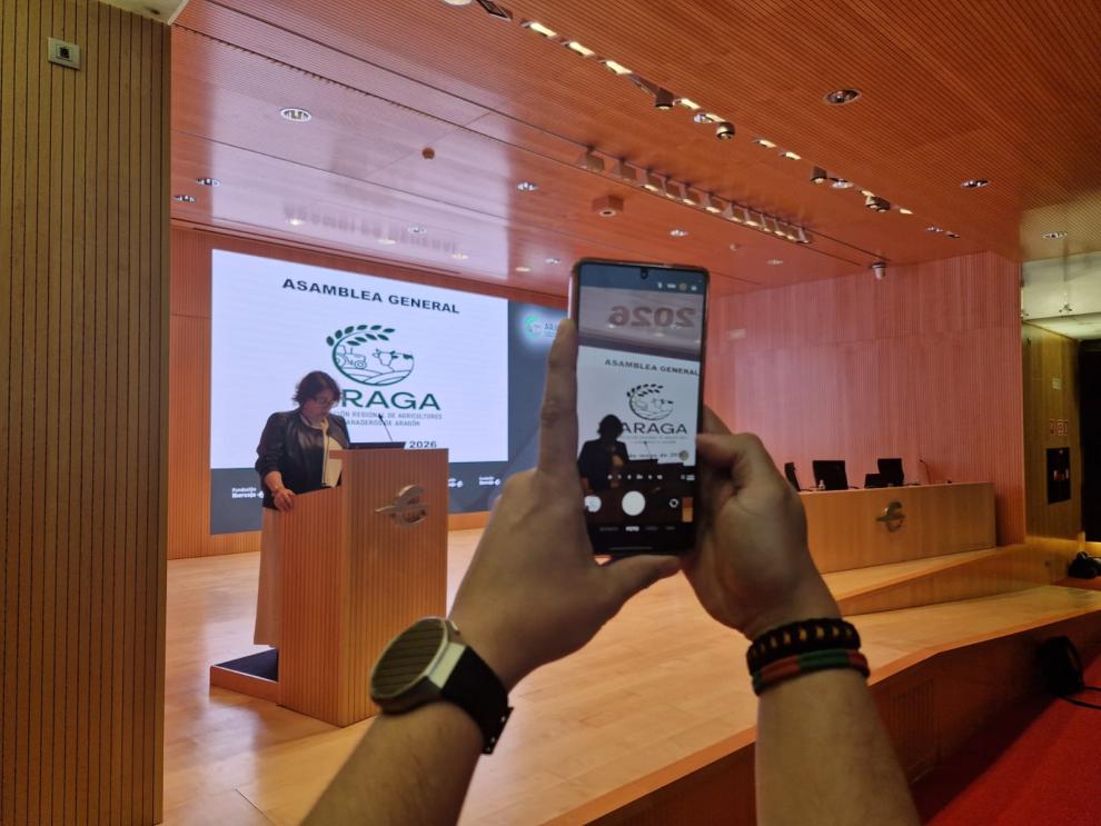 Arancha Simón defiende "el diálogo leal con las organizaciones agrarias" en la clausura de la asamblea general de ARAGA.