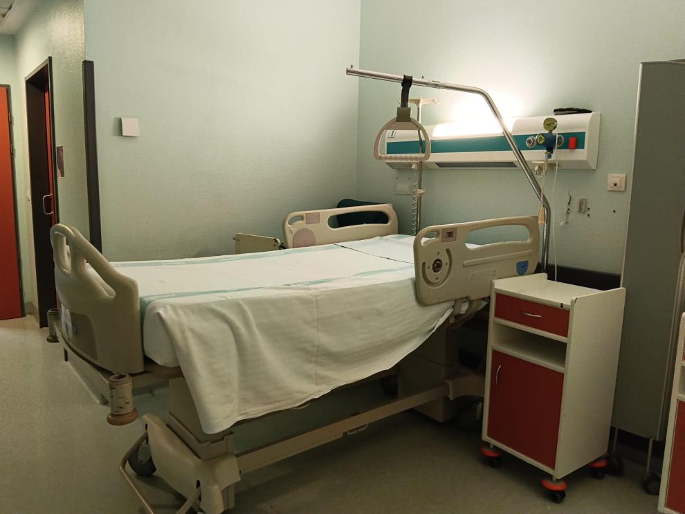 Imagen de archivo de una habitación de ingreso hospitalario del Salud