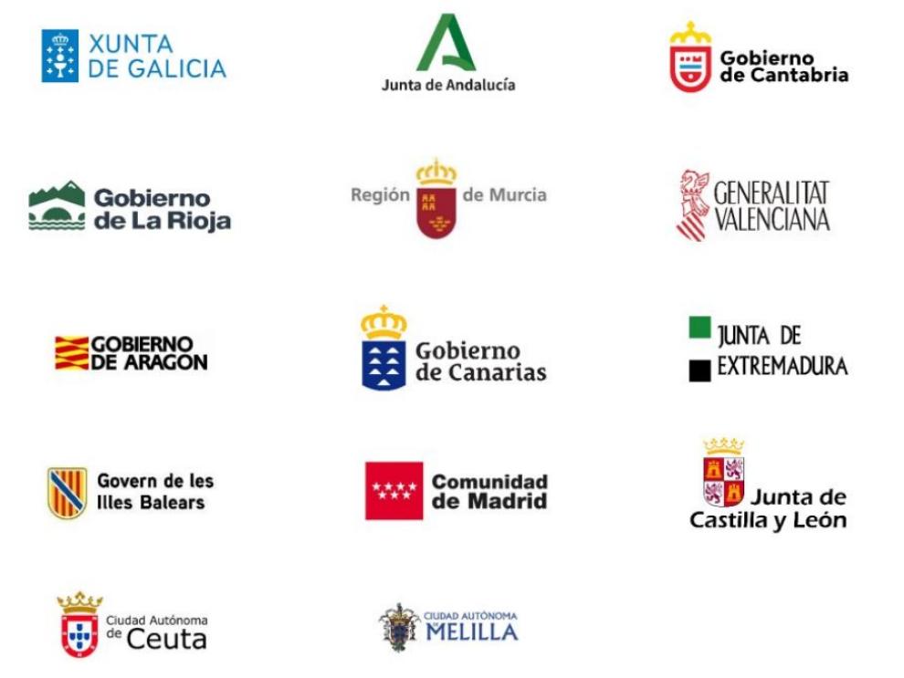 12 comunidades y las dos Ciudades Autónomas han unido su posición