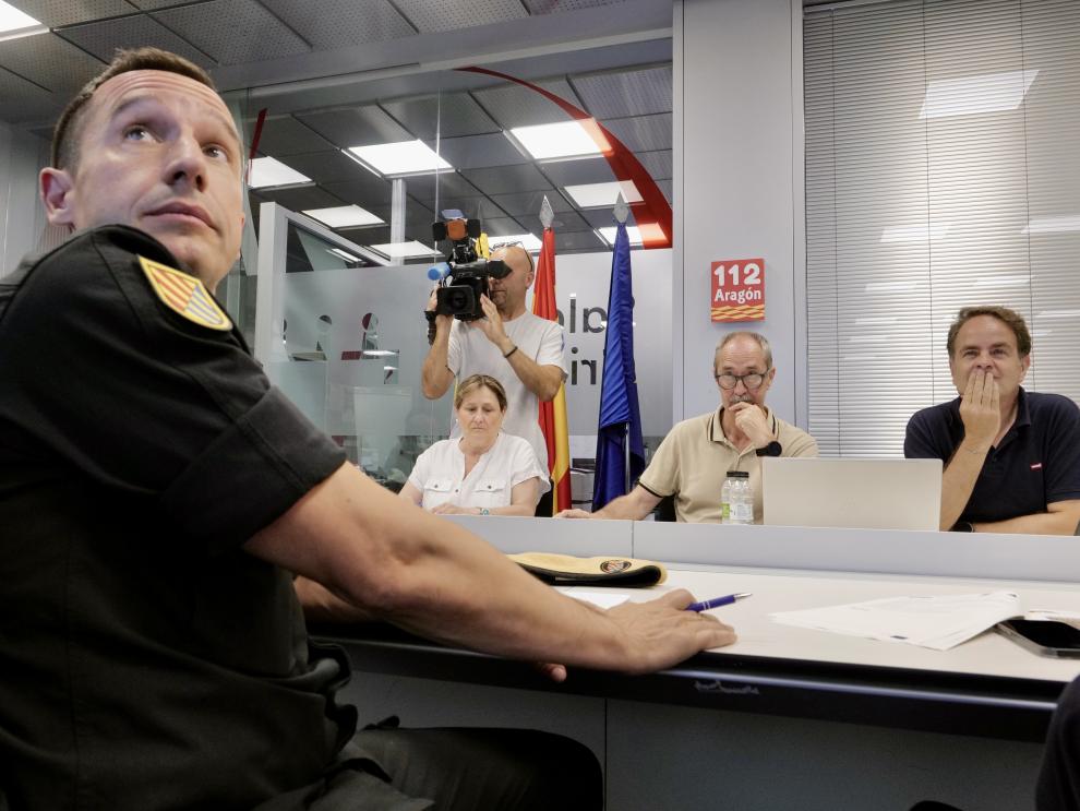 Reunión del CECOPI esta tarde en la Sala del 112 en el Edificio Pignatelli.