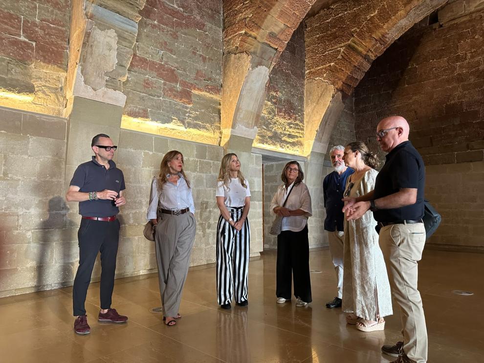 Visita al Monasterio de Sijena.
