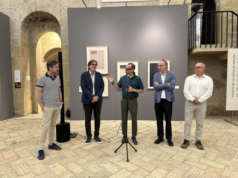 Inauguración de la exposición en el Museo de Huesca