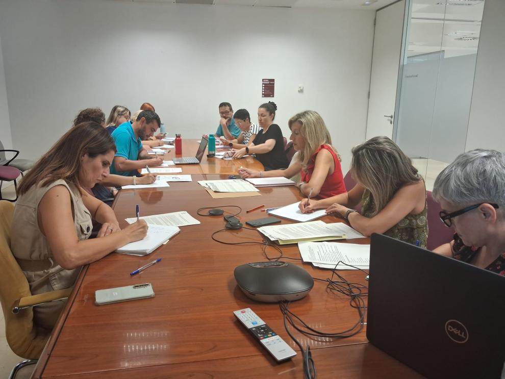 Mesa sectorial celebrada este miércoles en el departamento de Educación, Ciencia y Universidades
