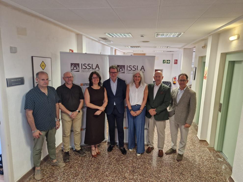 La consejera Eva Valle sitúa a la prevención de riesgos laborales como “una de las prioridades del Gobierno de Aragón”