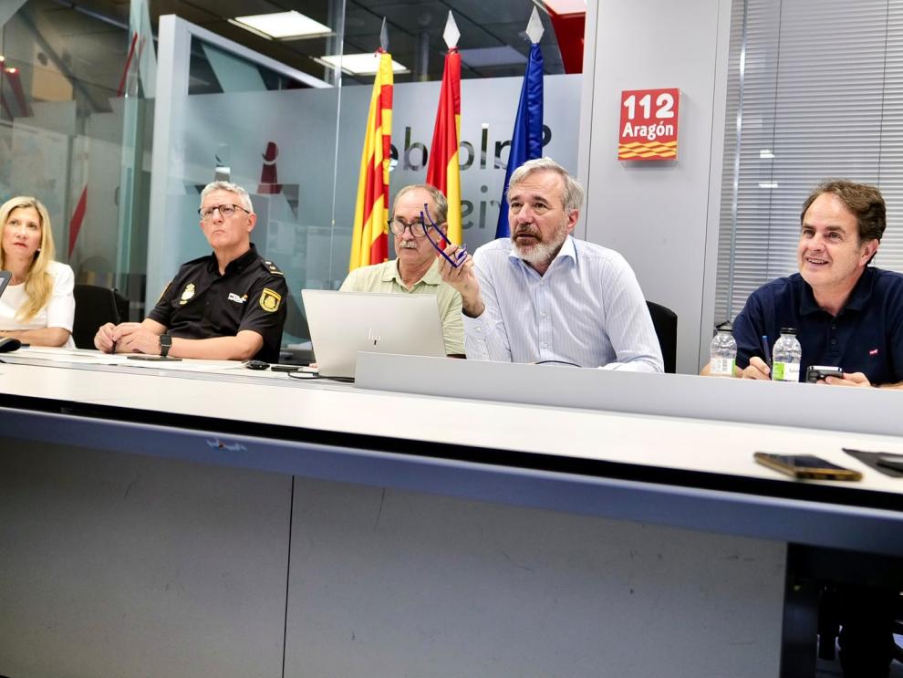 Reunión de esta tarde en la Sala de Crisis 112