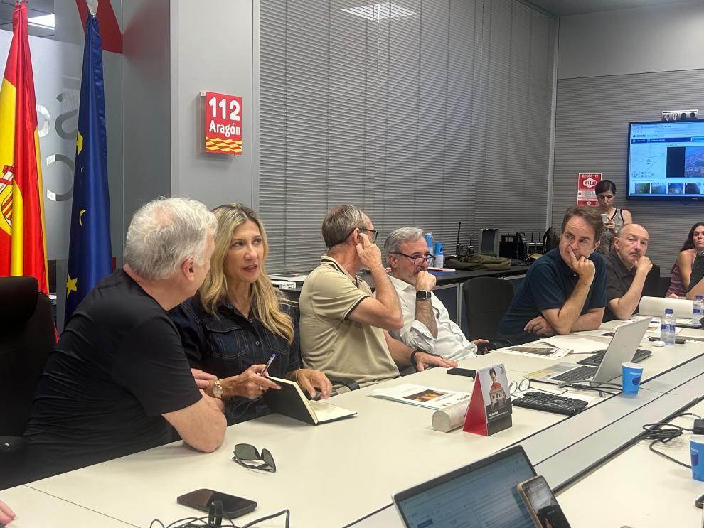 Reunión del CECOPI esta tarde en la sala de crisis del 112.