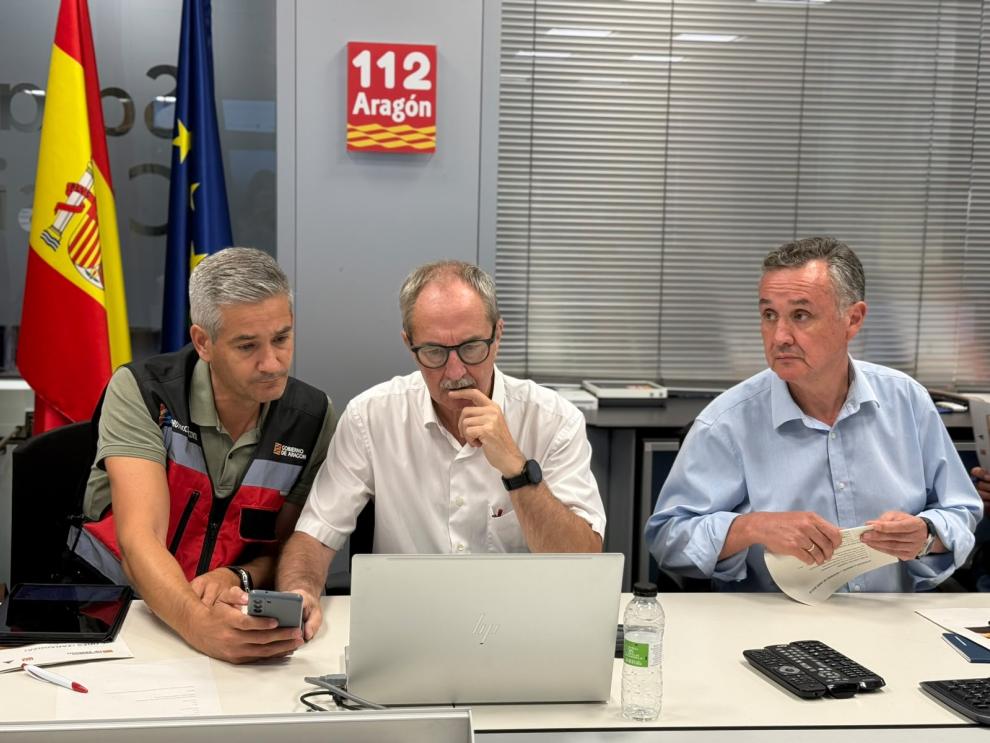 Reunión del CECOPI esta tarde en la Sala de Crisis del 112.