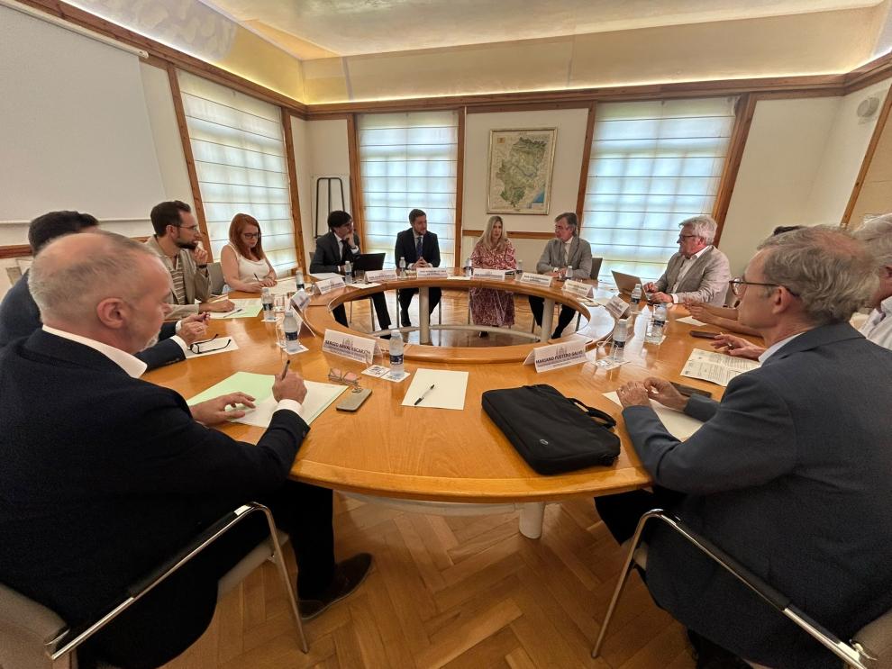 La Comisión se ha celebrado en la sede del Gobierno de Aragón