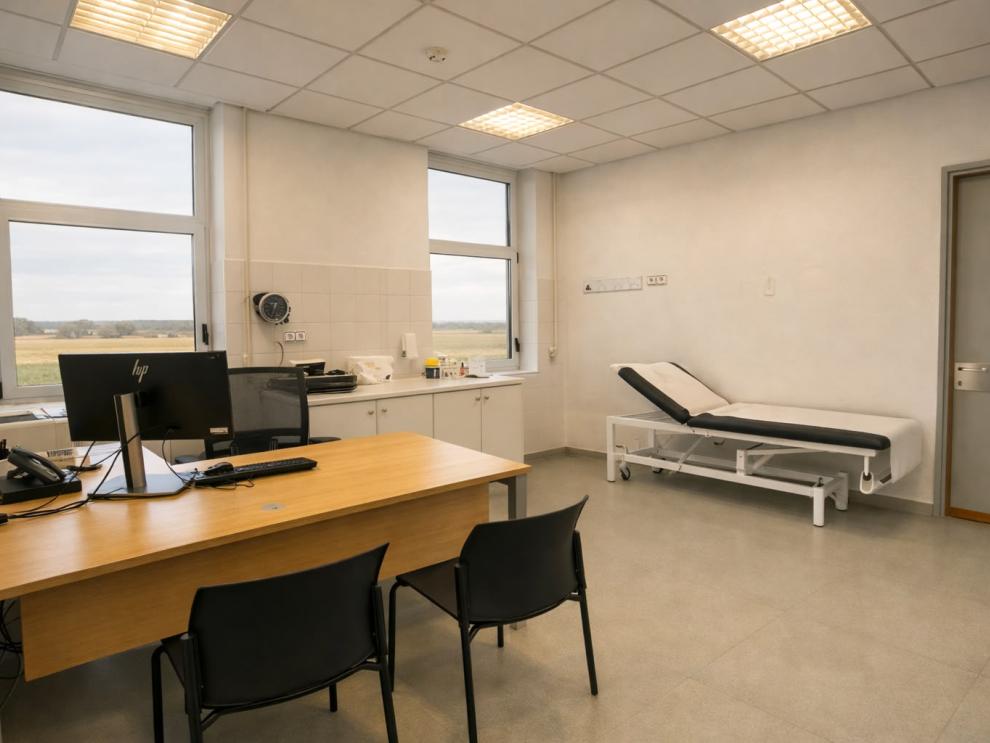 Una de las consultas que se ha adecuado en el centro de salud Calatayud Norte