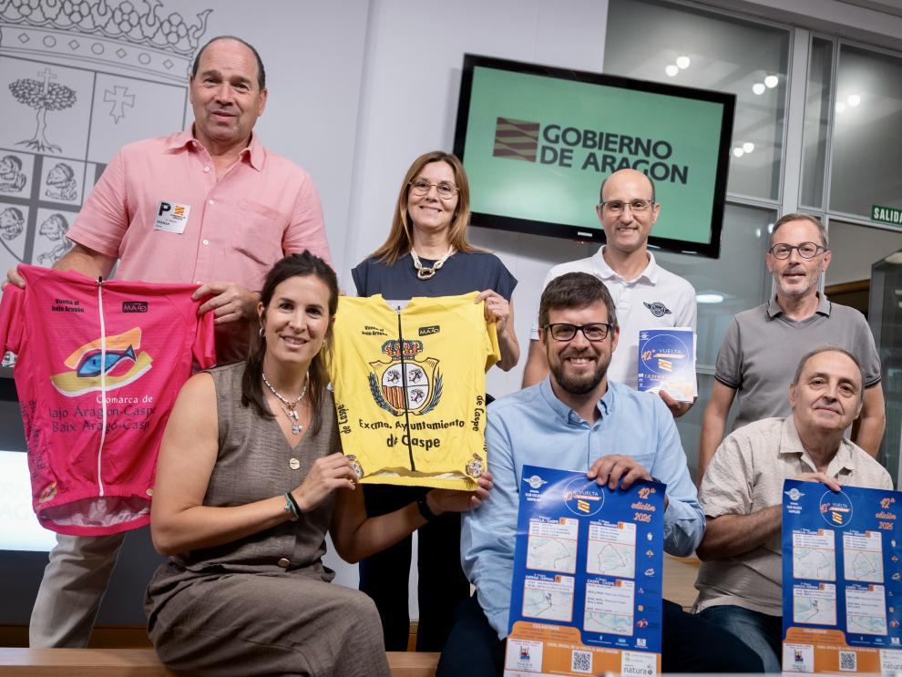 Presentación de la Vuelta Ciclista al Bajo Aragón