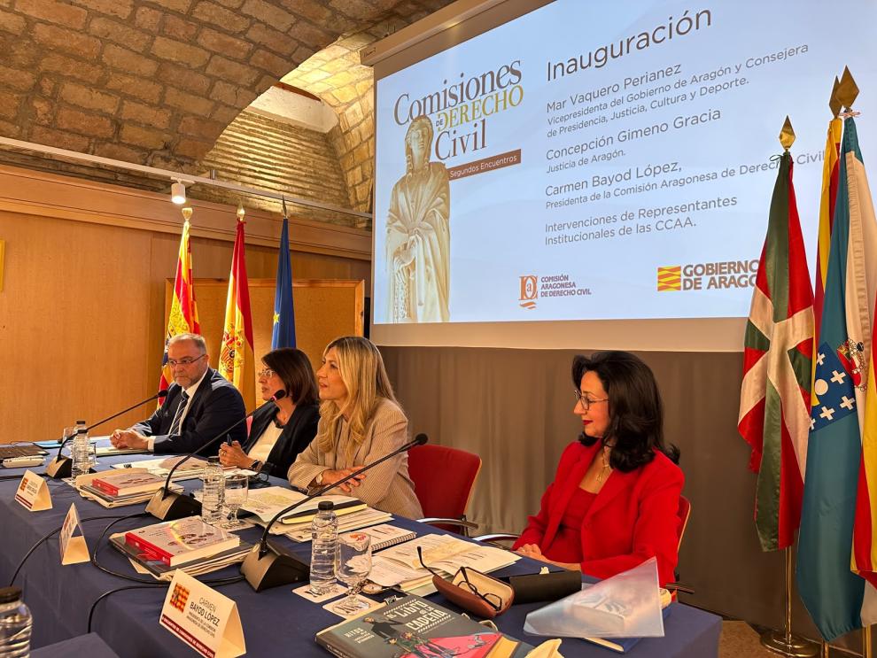Inauguración de los II Encuentros de las Comisiones Asesoras de Derecho Civil
