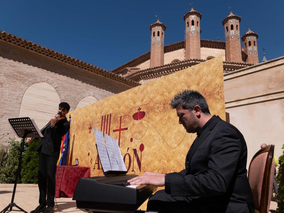 El dúo Ars Violinis ofrecerá un concierto este sábado en la Hospedería Palacio de Allepuz