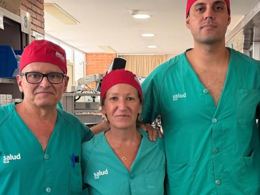 Responsables del Servicio de Salud de las Islas Baleares visitan el Hospital Obispo Polanco de Teruel para conocer su experiencia en cirugía robótica