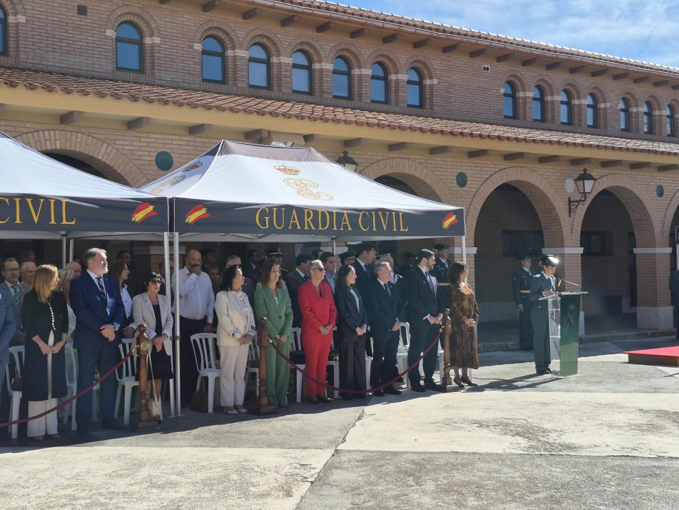El vicepresidente Nolasco junto a las autoridades de distintas instituciones, durante el acto