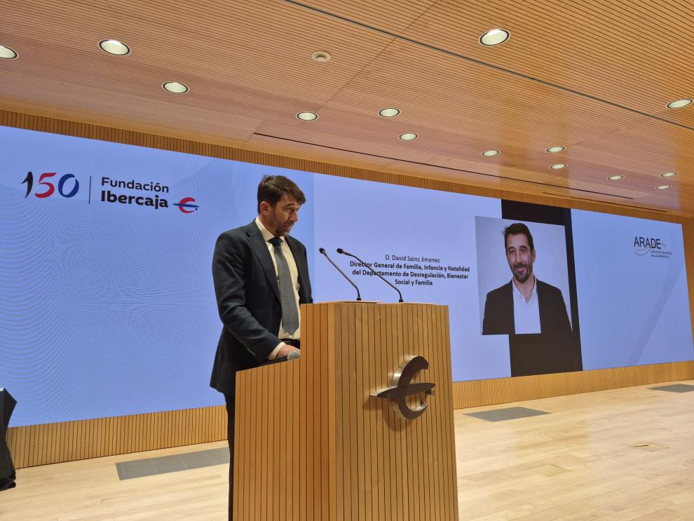 El director general de Familia, Infancia y Natalidad, David Sainz