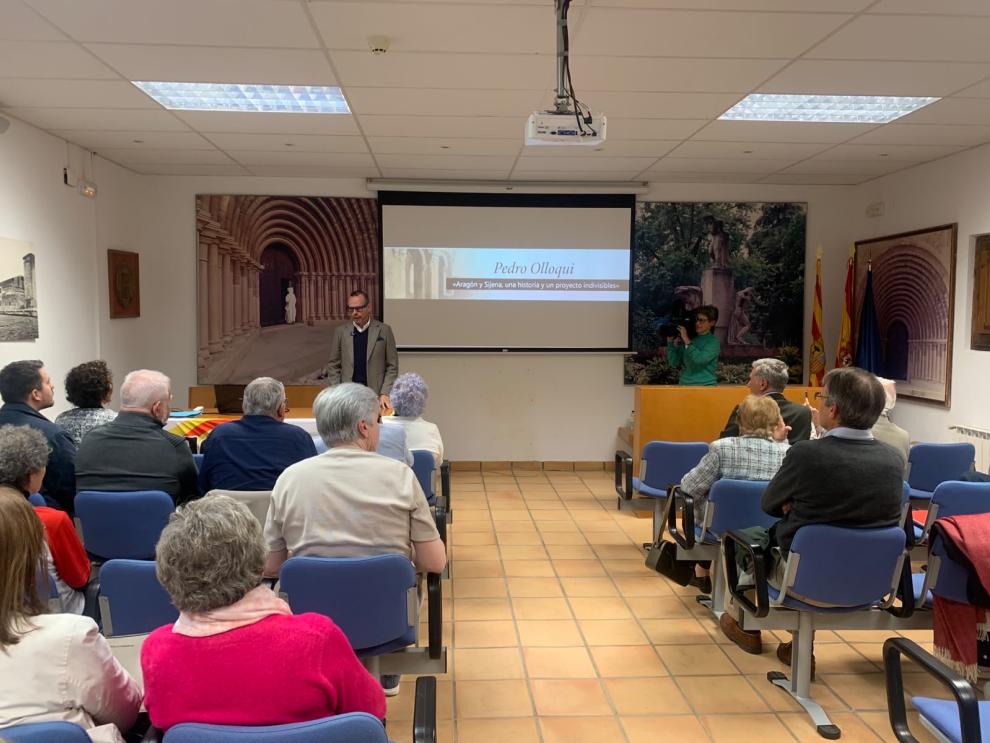 El director general de Cultura y Patrimonio Cultural ha participado en la jornada en Villanueva de Sijena