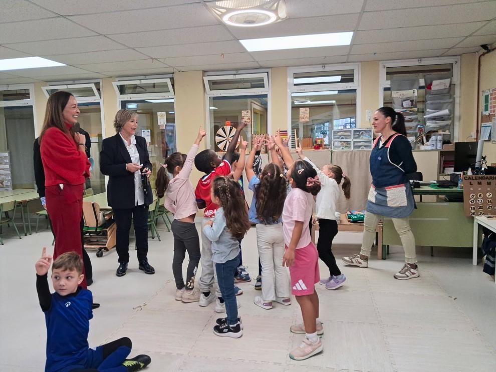 El CEIP Hermanos Marx es uno de los 116 centros de todo Aragón que han realizado actuaciones para climatizar espacios dentro de 'Aulas que respiran'